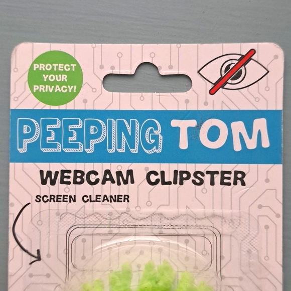 NWT Web Cam Cover & Screen Cleaner - Picture 2 of 3